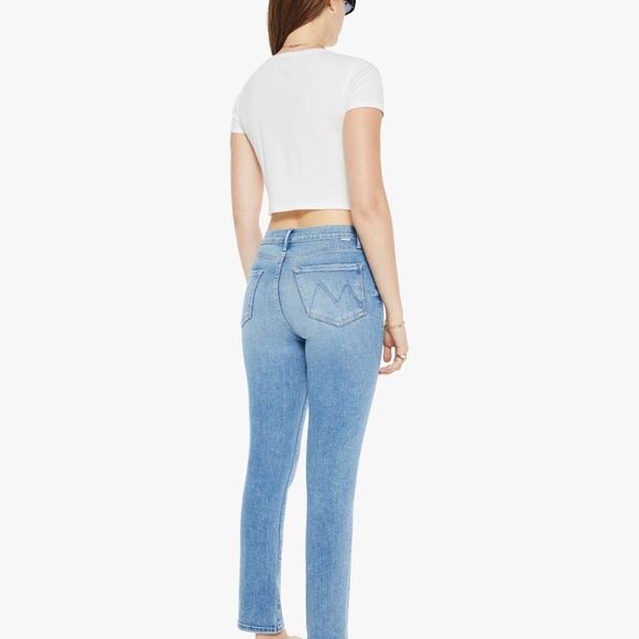 NWT - Mother Jeans - High Waisted Rascal Flood - Size 30 - Eye of the Tiger - Picture 2 of 10